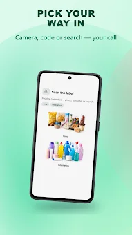 Etiq: Food & Cosmetic Scanner screenshot