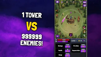 Evil Tower - Idle Defense TD screenshot