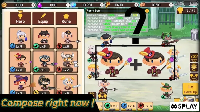 Evolution Hero - Idle RPG screenshot 1