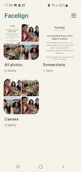 Facelign screenshot