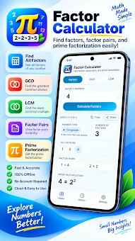 Factor Calculator screenshot