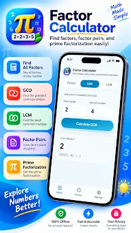 Factor Calculator screenshot