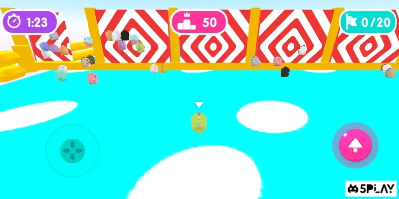 Fall.io - Race of Dino 1.0.3 screenshot 1