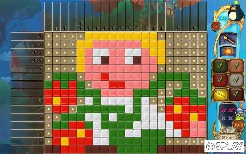 Fantasy Mosaics 31: First Date screenshot 4