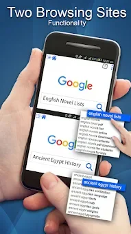 Fast Dual Browser - Split Brow screenshot