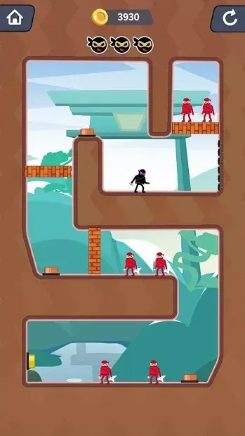 Fatal Hit：Ninja Hero 1.0 screenshot 2