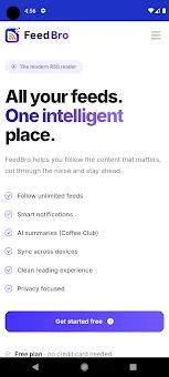 FeedBro - Smarter RSS Reader screenshot