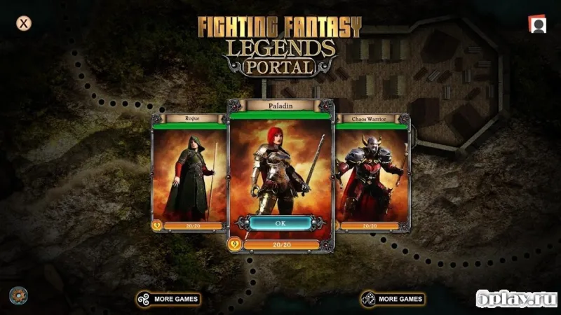 Fighting Fantasy Legends Portal screenshot 1