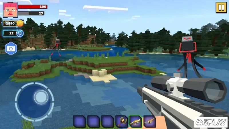 Fire Craft: 3D Pixel World 1.80 screenshot 4