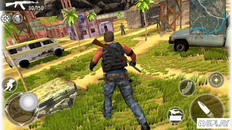 Fire Squad Battle Royale - Free Gun Shooting Game screenshot 1