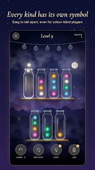 Firefly Jars: Glow Sort Puzzle screenshot