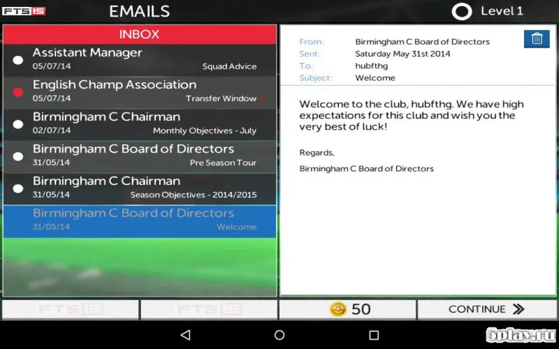 First Touch Soccer 2015 screenshot 1