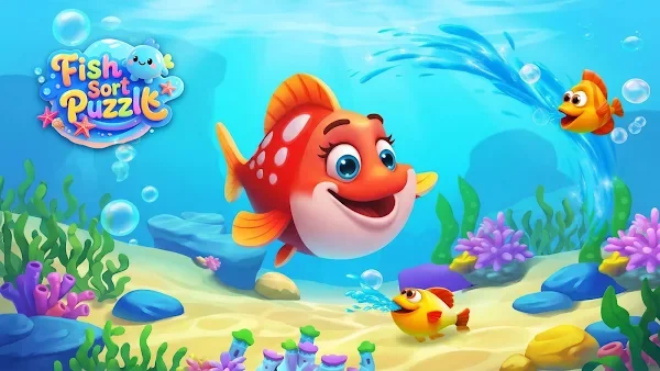 Fish Sort Puzzle: Match Game screenshot