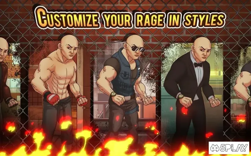 Fist of Rage: 2D Battle Platformer screenshot 4