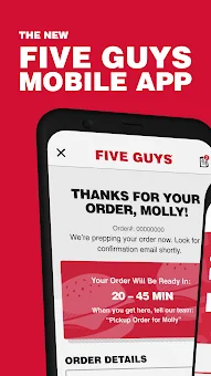 Five Guys screenshot