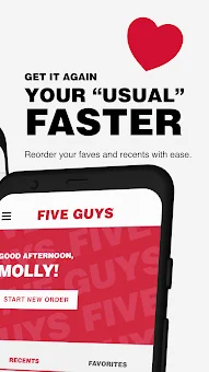 Five Guys screenshot