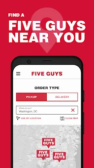 Five Guys screenshot