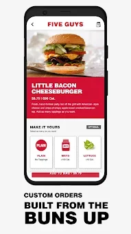 Five Guys screenshot