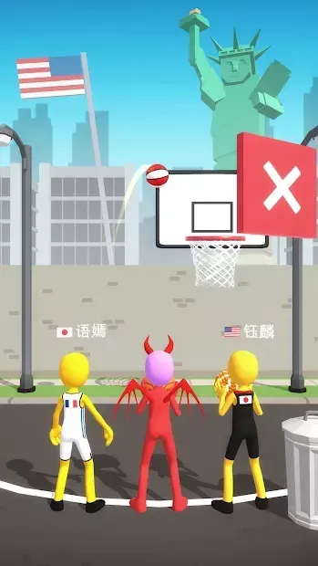 Five Hoops - Basketball Game screenshot 1
