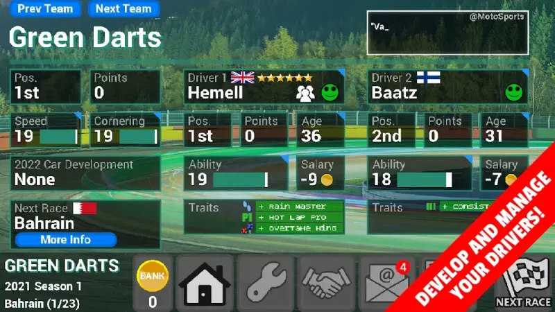 FL Racing Manager 2021 Pro 1.0.6 screenshot 1