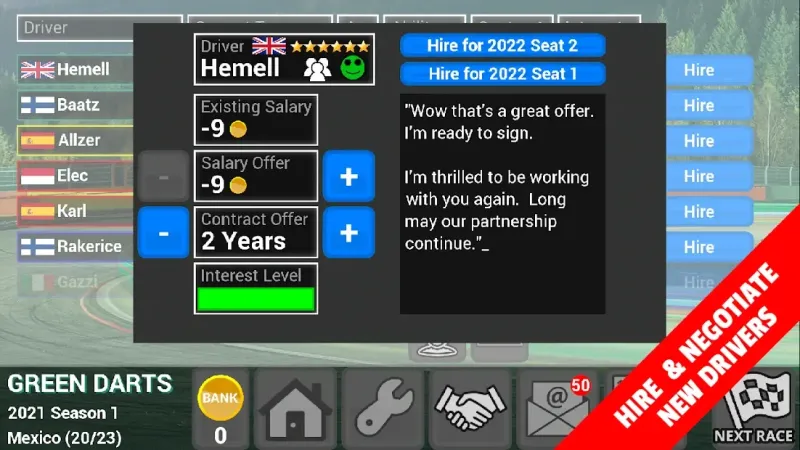 FL Racing Manager 2021 Pro 1.0.6 screenshot 4