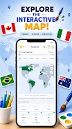 Flags Ink: Flag Quiz & Color screenshot