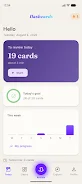 Flashcards: cards & review screenshot
