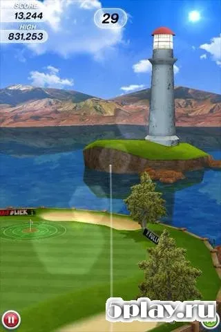 Flick Golf! screenshot 1