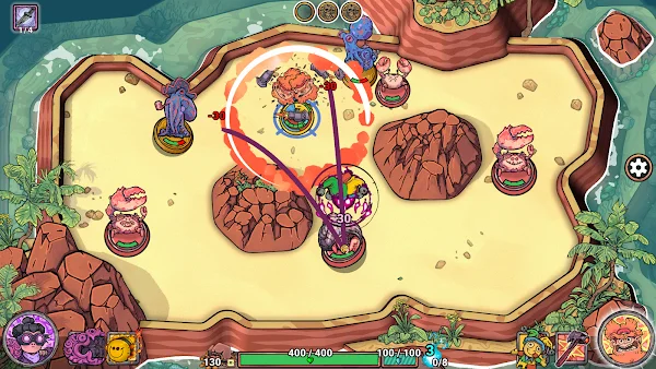Flick Shot Rogues screenshot