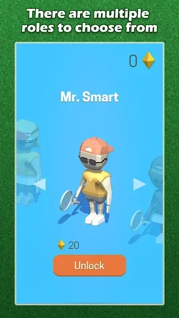 Flicks Tennis Free - Казуальные игры с мячом 2020 v1.0 screenshot 4