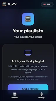 FluxTV: IPTV Player screenshot