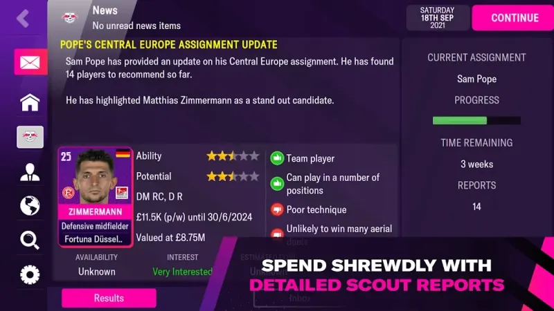 Football Manager 2022 Mobile 13.3.2 screenshot 3