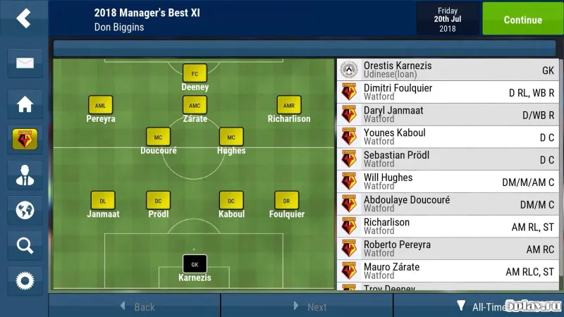 Football Manager Mobile 2018 screenshot 3
