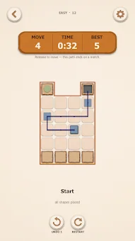 Four Shapes screenshot