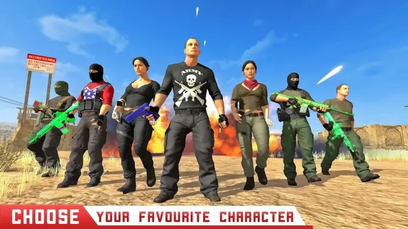 Fps Gun Shooting Strike - Counter Terrorist Game v1 screenshot 1