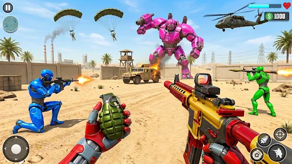 Fps Robot Shooting Games 2026 screenshot