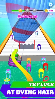Frenzy Hair Race - Music Run screenshot