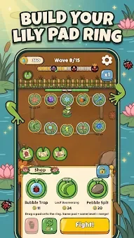 Froggii Defense: Lily Pad TD screenshot