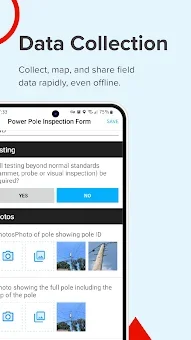 Fulcrum GIS field data capture screenshot