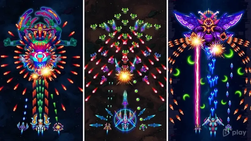 Galaxiga - классическая аркада в стиле 80-х 24.46 screenshot 4