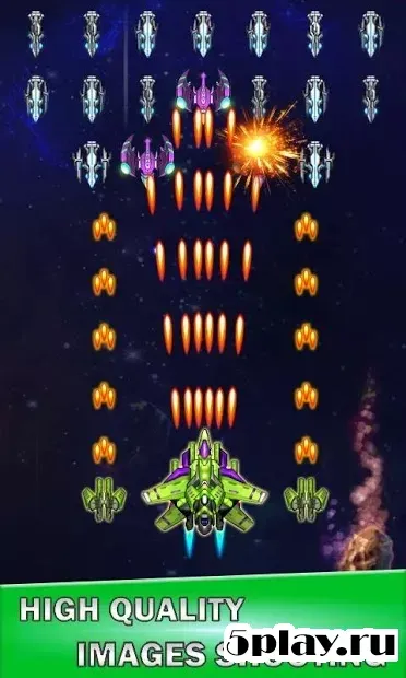 Galaxy sky shooting screenshot 2