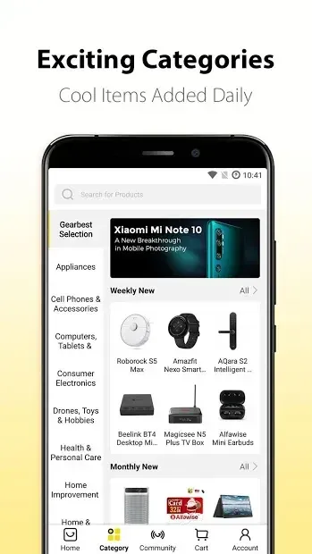 Gearbest интернет-магазин 7.0.0 screenshot 1