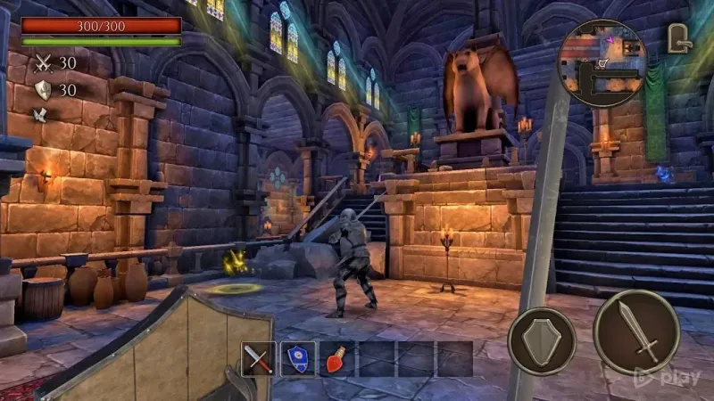 Ghoul Castle 3D - Action RPG 3.0 screenshot 1
