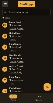 GiroGruppi: Group Maker screenshot
