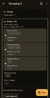 GiroGruppi: Group Maker screenshot