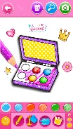 Glitter Beauty Coloring screenshot
