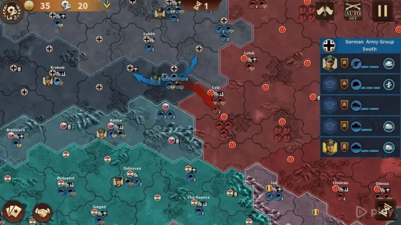 Glory of Generals 3 - WW2 Strategy Game 1.7.8 screenshot 3