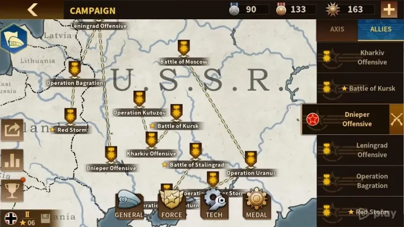 Glory of Generals 3 - WW2 Strategy Game 1.7.8 screenshot 4