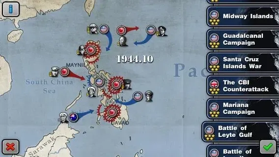 Glory of Generals : Pacific - World War 2 v1.3.10 screenshot 3