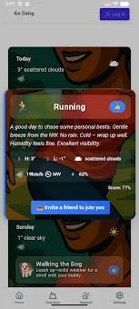 Go Daisy - Weather for Doing screenshot